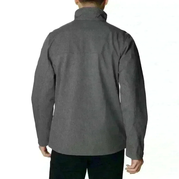 Columbia Mens Ascender Softshell Full Zip Jacket Graphite Seattle Mariners XL - Picture 2 of 14